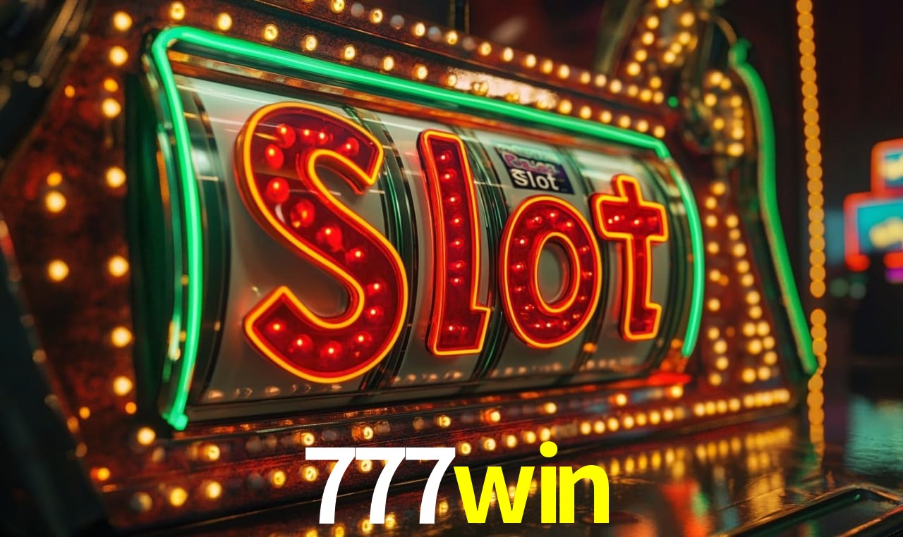 Imagem promocional da 777win mostrando a plataforma e suas vantagens